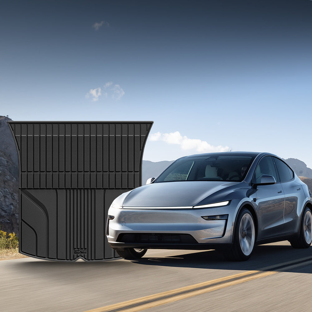 3W Custom All Weather Boot Liner for Tesla Model Y 2021-2024 (Fit for New 2025 Model Y Juniper) 3w