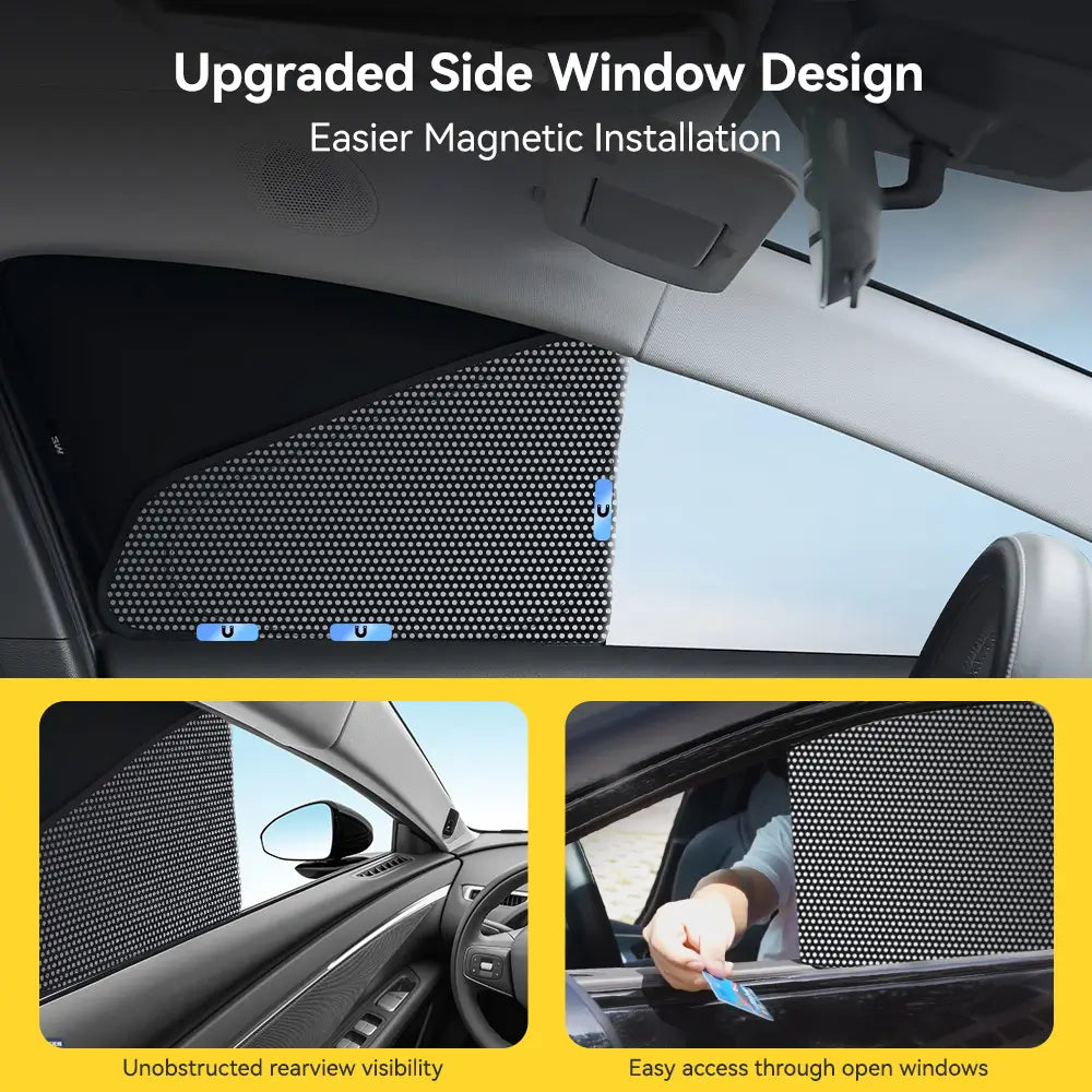 Window Sunshade for Tesla Model Y Juniper Full Set 3Wliners UK