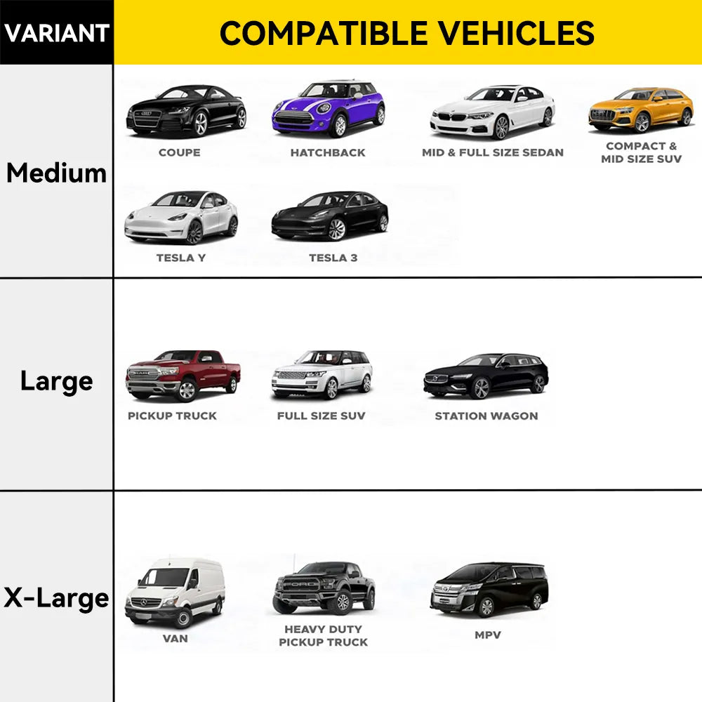 Graphene Thermal Windshield Cover for Ice & Snow - Universal Fit 3Wliners UK