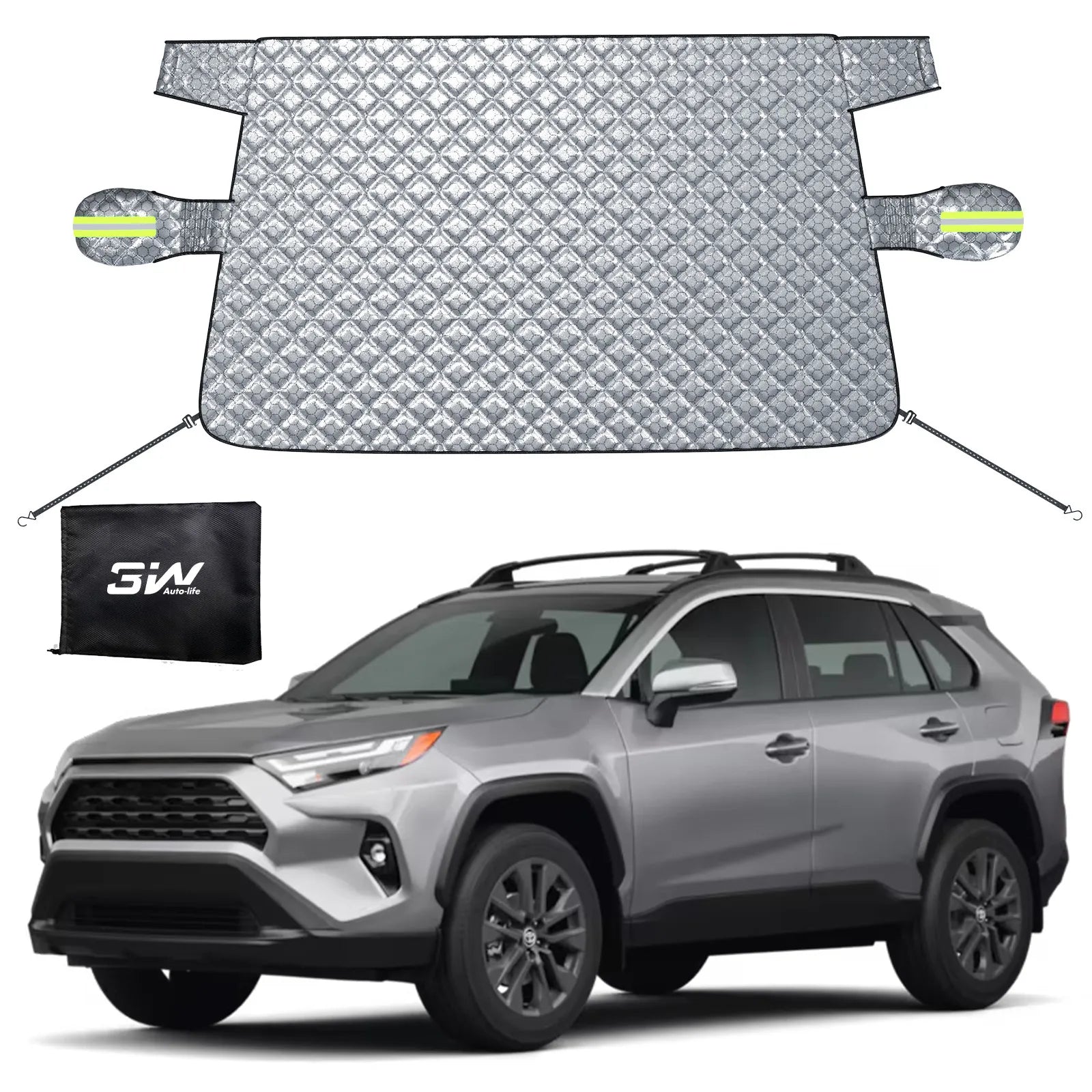 Graphene Thermal Windshield Cover for Ice & Snow - Universal Fit 3Wliners UK