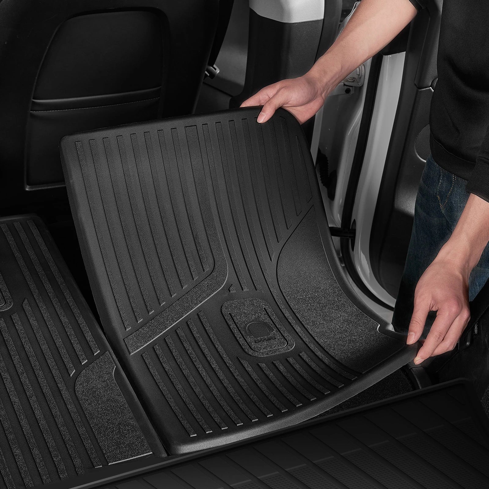 3W Custom Back Seat Cover For Tesla Model Y Juniper 2025-2026 3Wliners UK