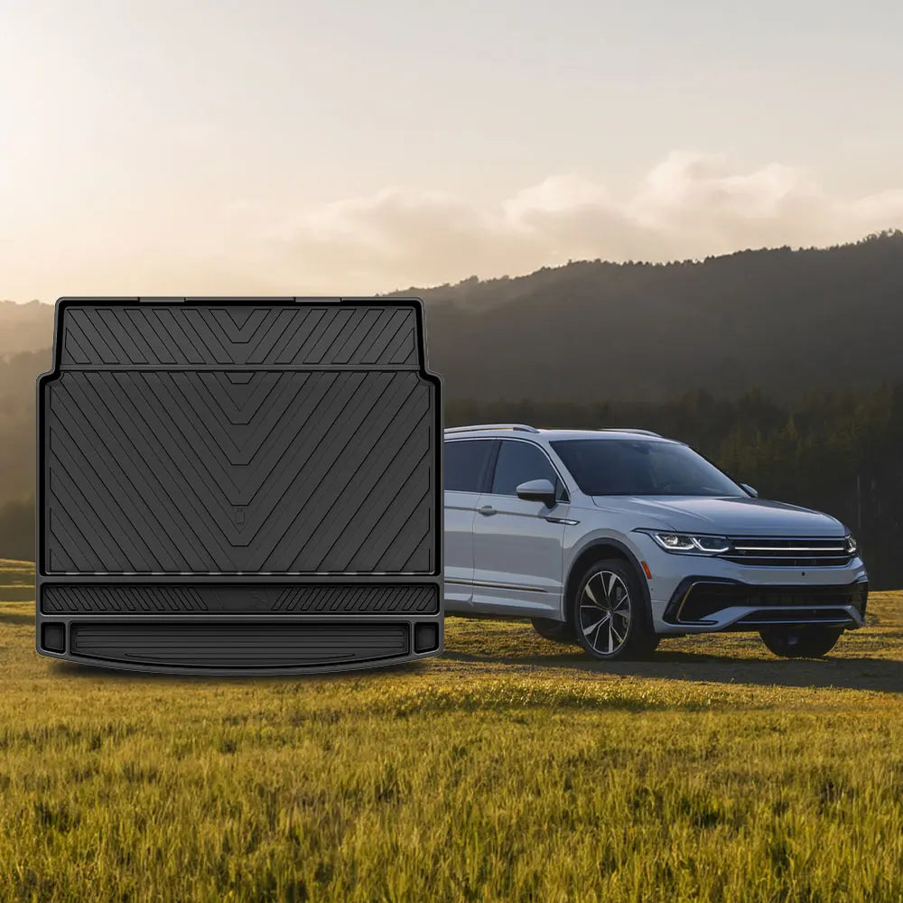 3W All Weather Boot Liner For Volkswagen Tiguan Second AD1/AX1 2016-2024 3Wliners