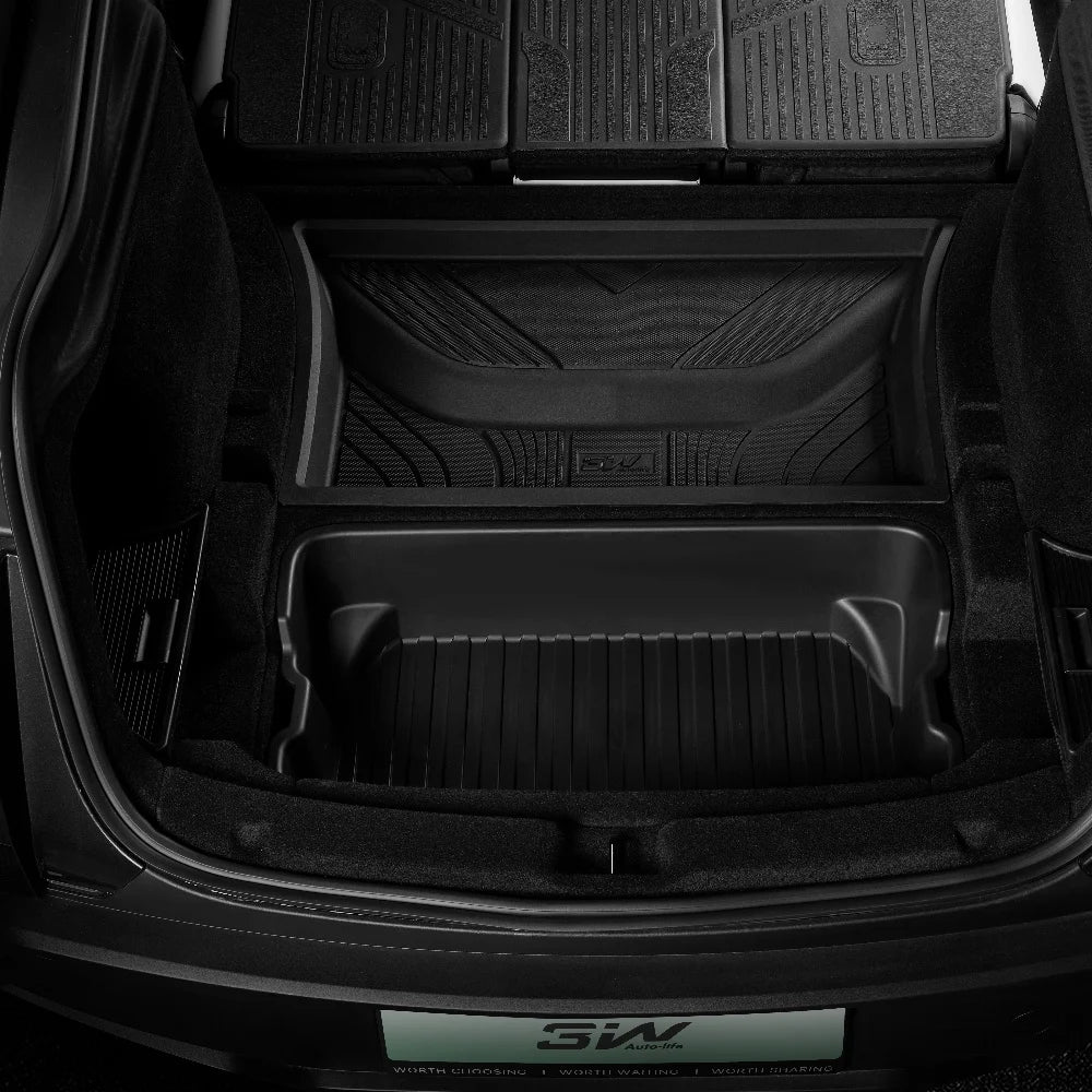 3W Custom Boot Liners and Storage Liners for Tesla Model Y Juniper 202