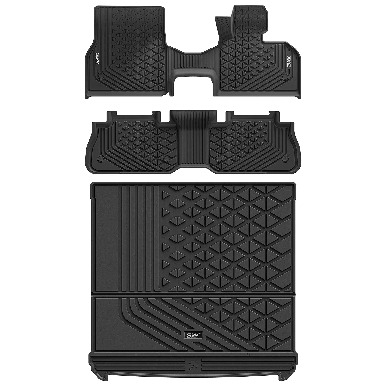3W All Weather Car Mats For BMW iX i20 2022-2024 RHD 3Wliners UK