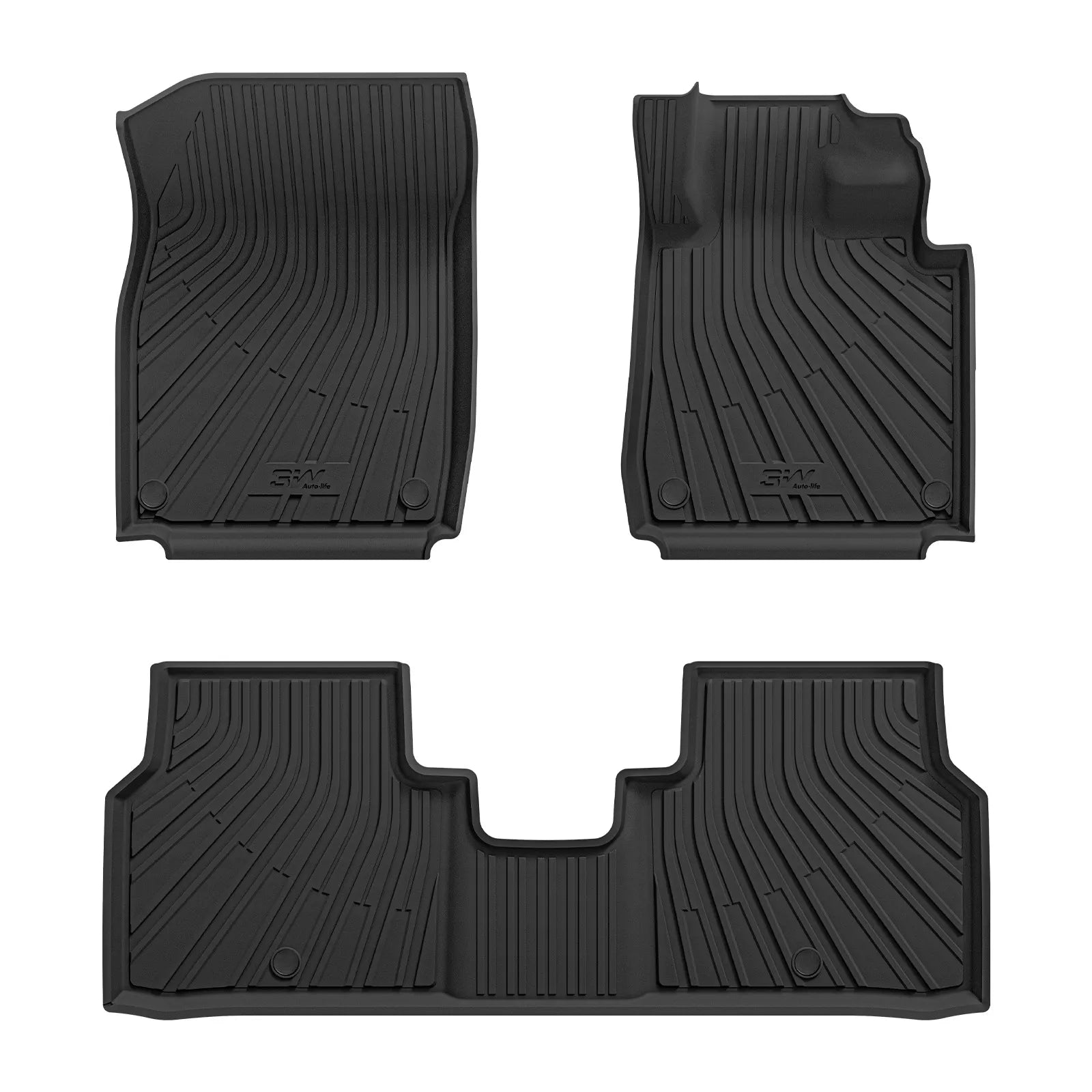 3W All Weather Car Mats for Skoda Elroq 2025-2026 3Wliners UK 1st&2nd Row Mats