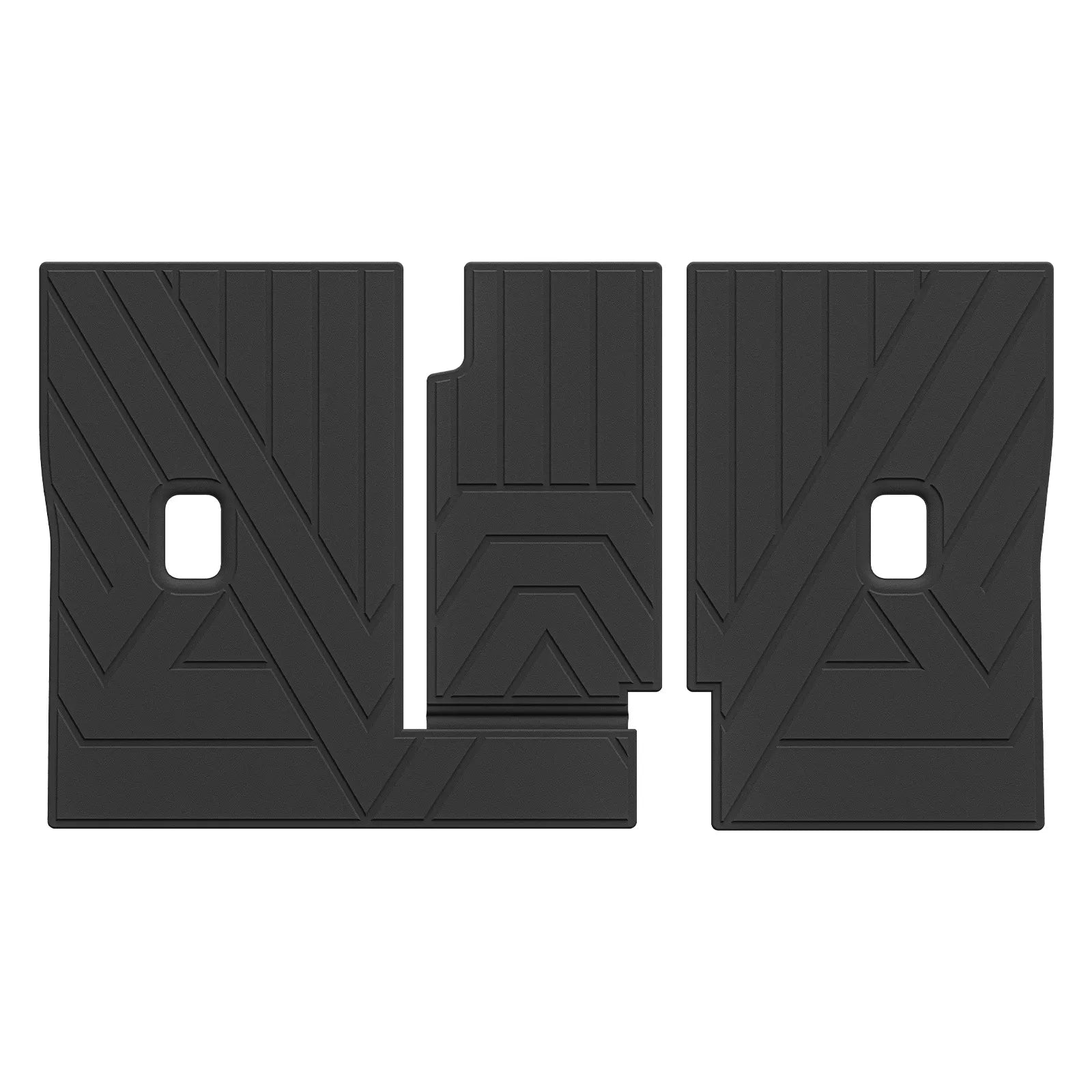 3W All Weather Car Mats For Volkswagen Tiguan 2025-2026 RHD 3Wliners UK Diesel Back Seat Cover