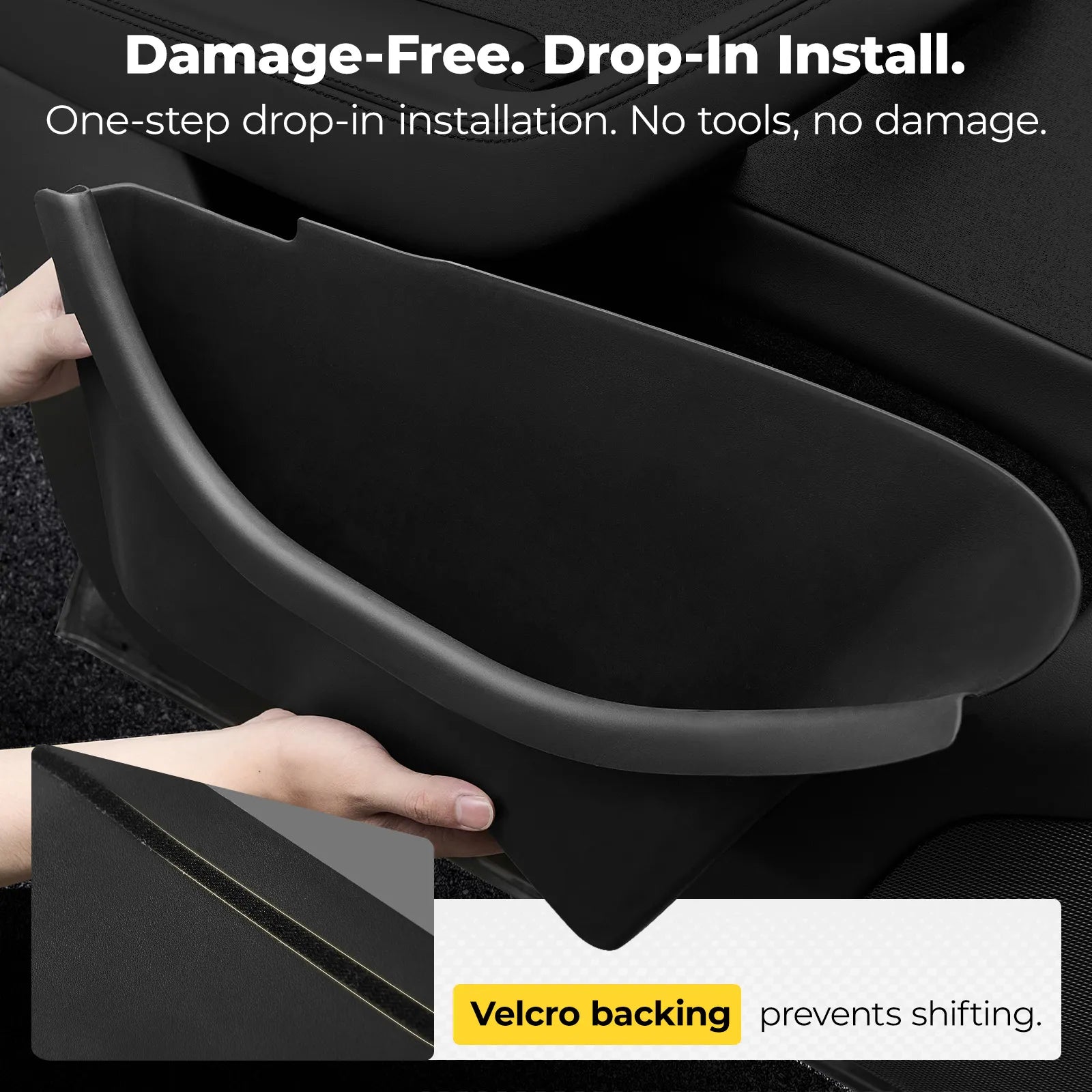Door Storage Bin for Tesla Model Y Juniper/Model 3 Highland 2025-2026 3Wliners UK