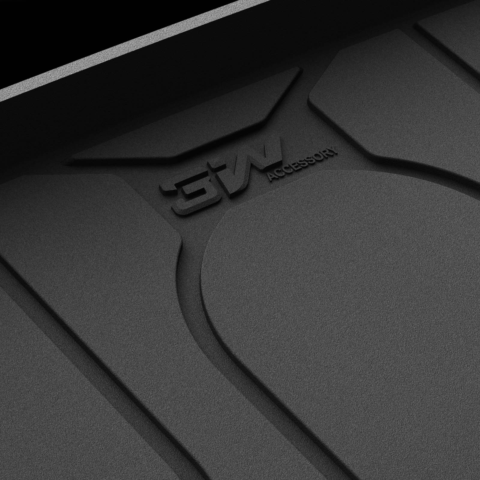 3W Custom Front Trunk Mat and Lower Boot Mat All Weather Cargo Liner for Tesla Model S 2023-2024  3w   
