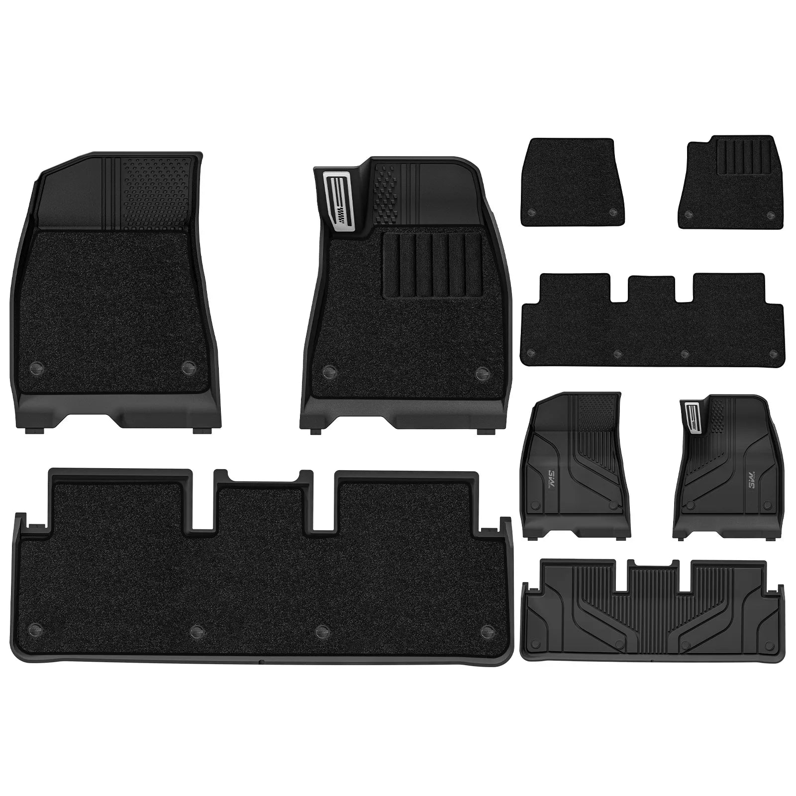 3W Custom Car Floor Mats for Tesla New Model 3 Highland 2024-2026 RHD - 3Wliners UK