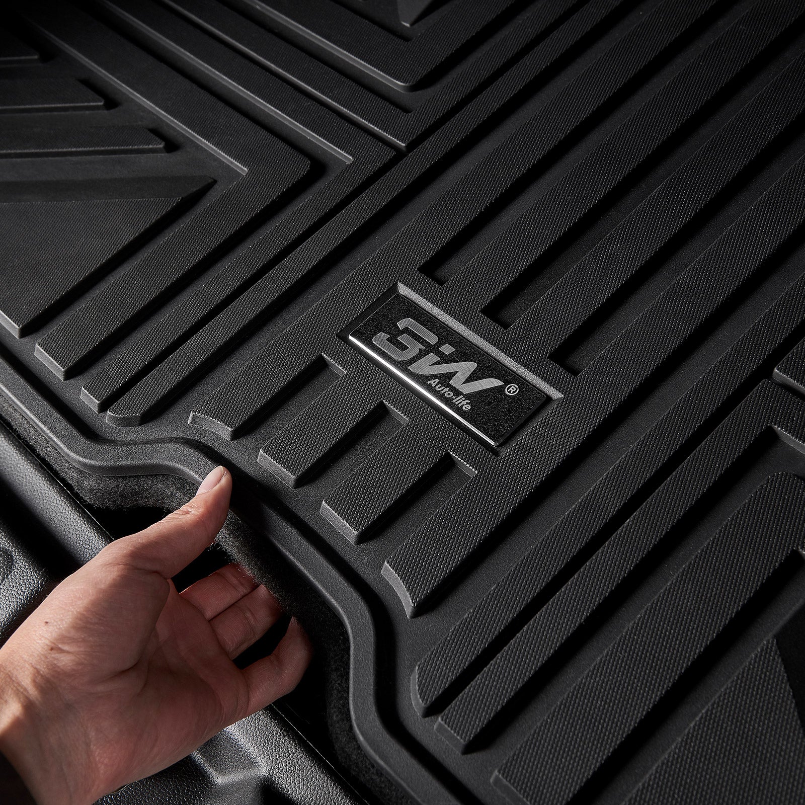 3W Custom All Weather Boot Liner for Mini Hatch F56 / Mini Cooper 3 Doors 2014-2024 3w