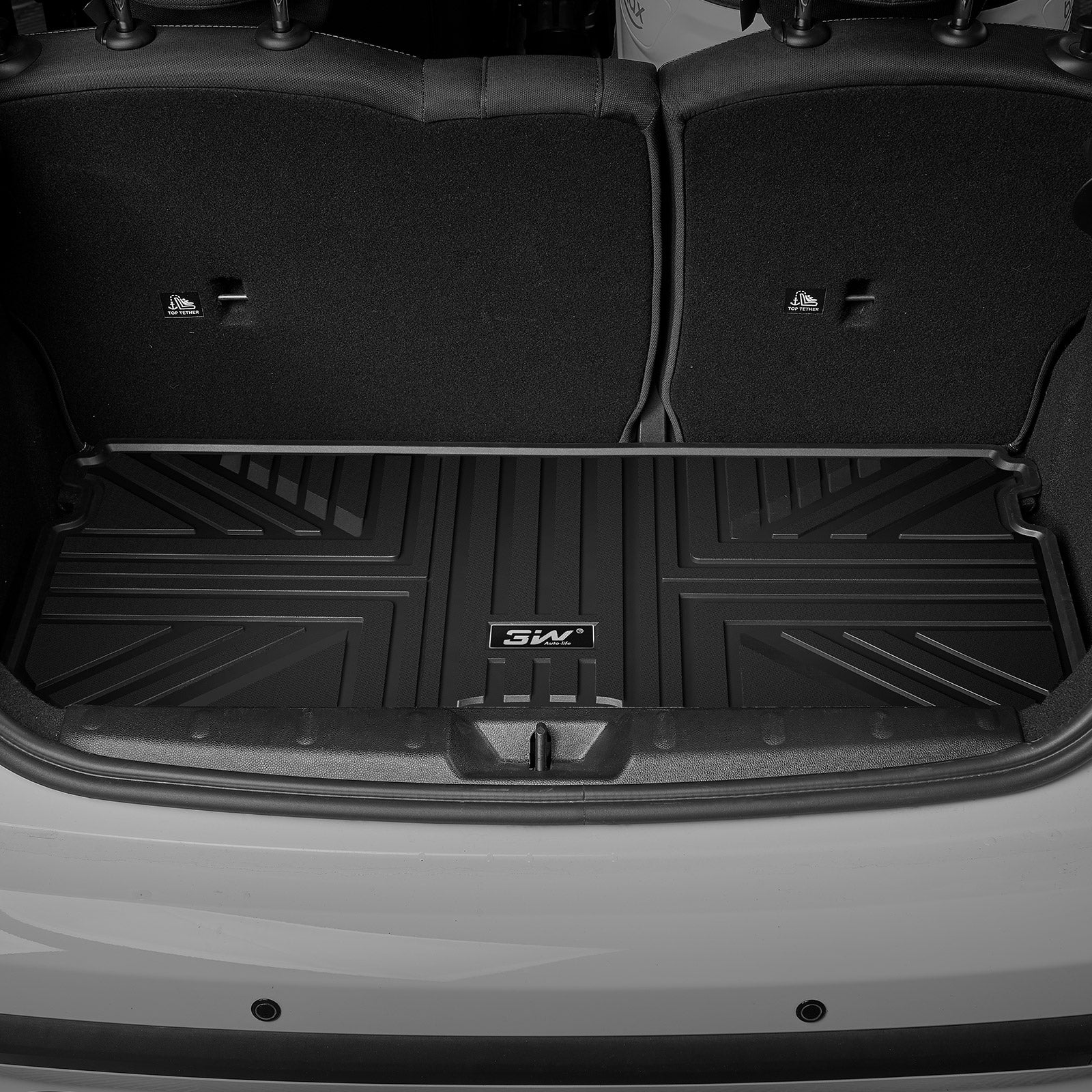 3W Custom All Weather Boot Liner for Mini Hatch F56 / Mini Cooper 3 Doors 2014-2024 3w