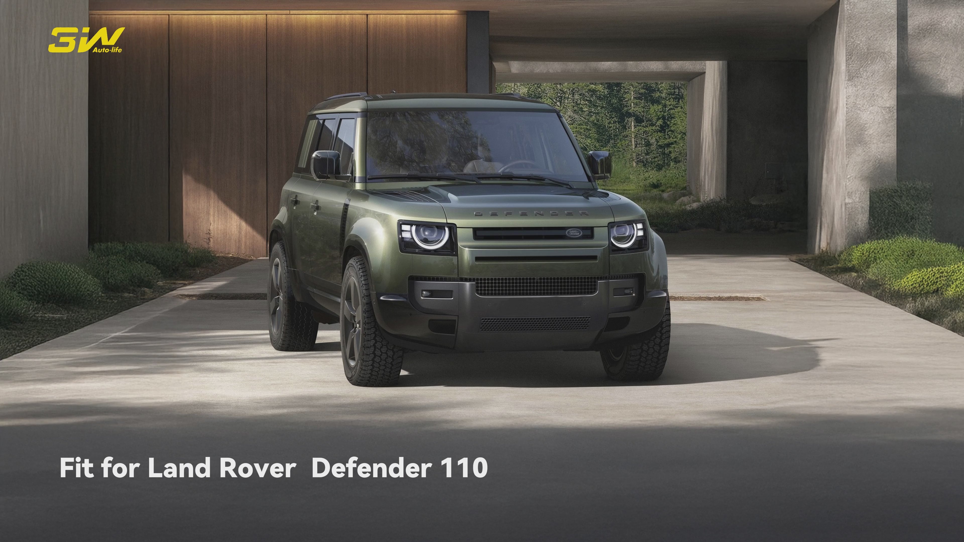 3W Car Floor Mats for Land Rover Defender 110 7-Seater 2020-2025 RHD 3Wliners