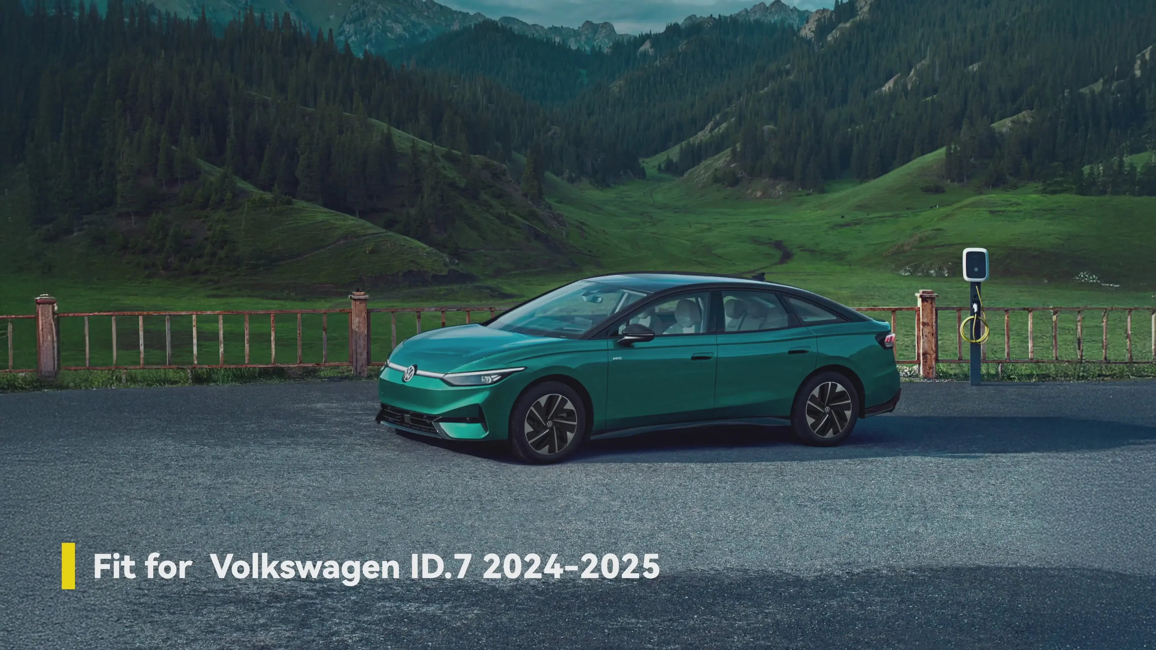 3W Double Layer Car Mats for Volkswagen ID.7 With Carpets 2024-2025 3Wliners UK