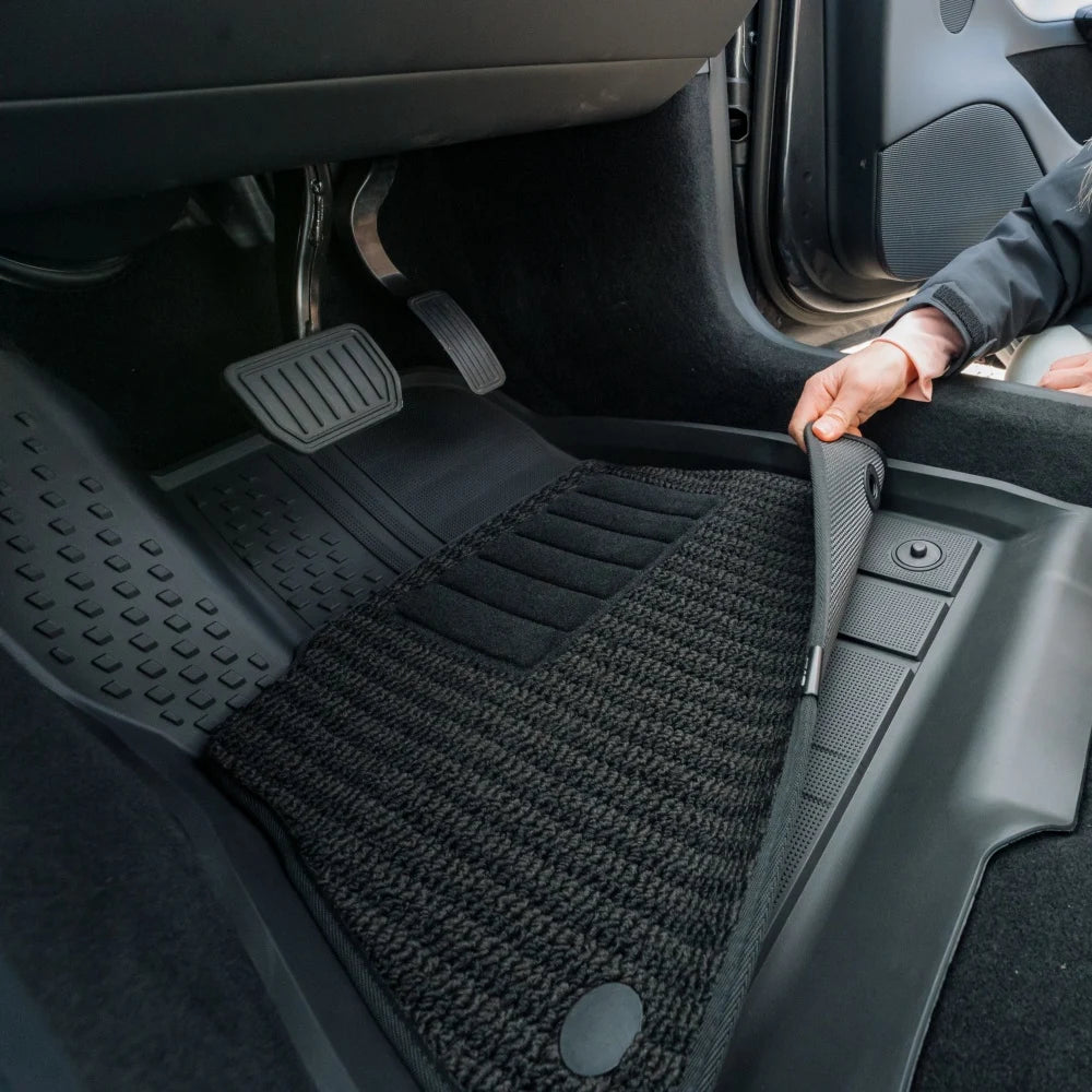 3W All Weather Auto Mats For Tesla Model Y Juniper 2025-2026